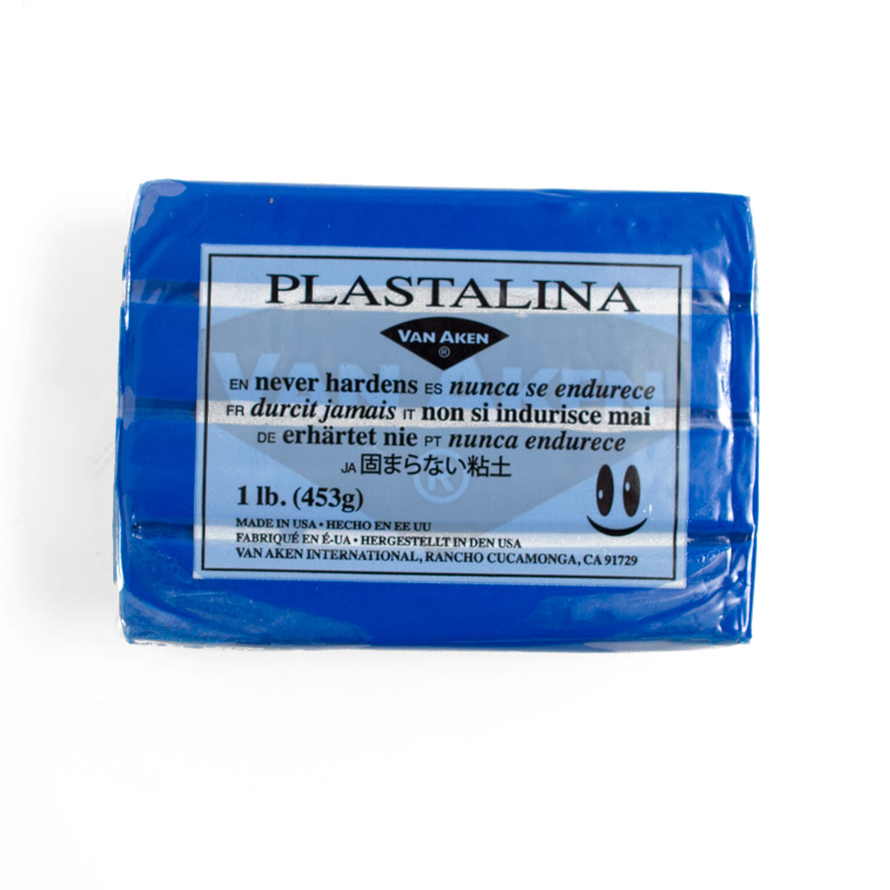 Van Aken, Plastalina, Modeling Clay, 1#, Ultramarine Blue